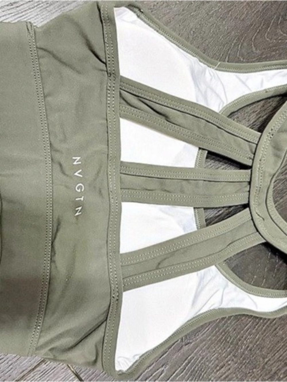 NVGTN Green Crop Top
